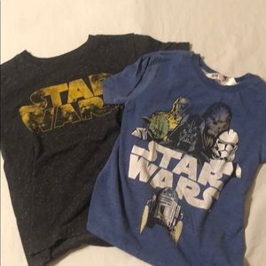 3T x2 Star Wars shirts